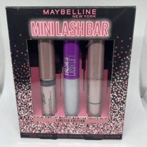 BNIB Maybelline New York Mini Lash Bar Limited Edition Kit Very Black 3 pc.